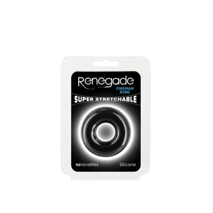 NS - Renegade - Fireman Ring - Medium - Black