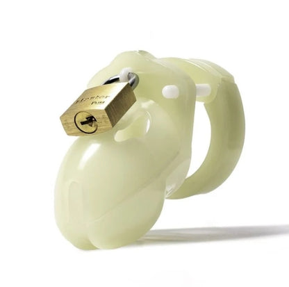 Chastity Kits - Mr. Stubb GITD Kit with 1 3/4" Cage Length