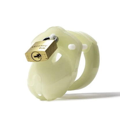 Chastity Kits - Mini-Me GITD Kit with 1 1/4" Cage Length