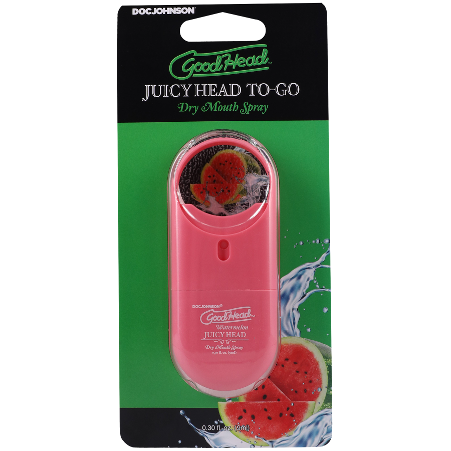 GoodHead - Juicy Head Dry Mouth Spray To-Go - Watermelon .30 fl. oz.