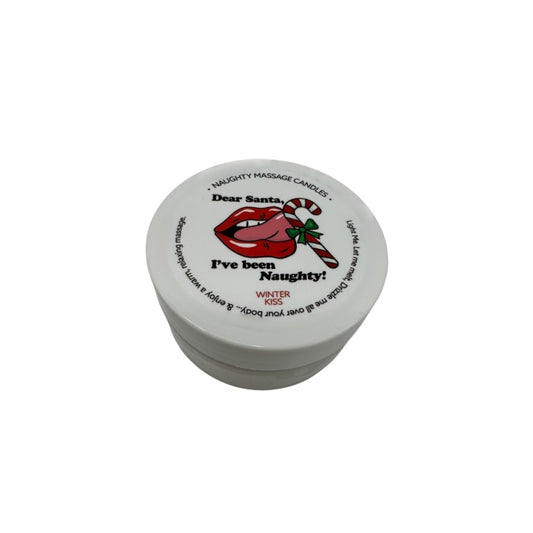 Kama - Holiday Mini Massage candle "Dear Santa...I've Been Naughty!"