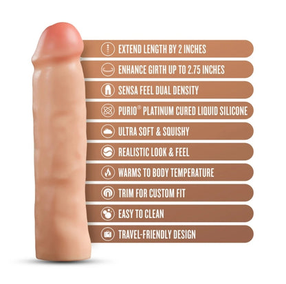 Blush - Performance Plus - 2" Silicone Penis Xtender - Beige
