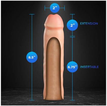 Blush - Performance Plus - 2" Silicone Penis Xtender - Beige