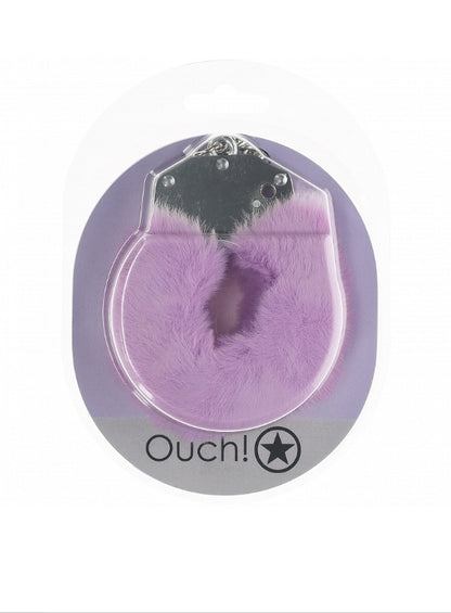 Shots - Ouch! - Heavy-duty Fluffy Handcuffs - Lavander