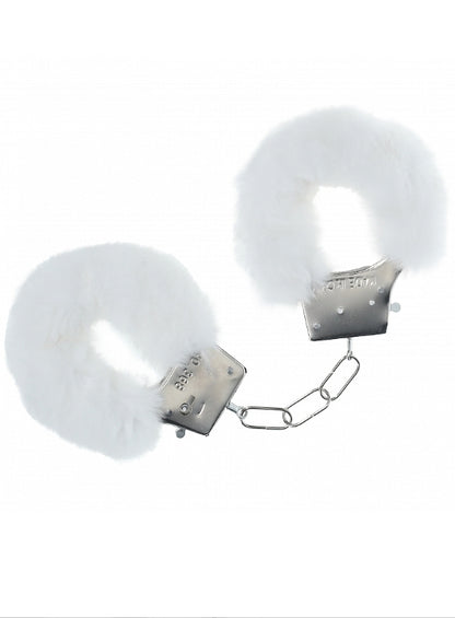 Shots - Ouch! - Classic Fluffy Handcuffs - White