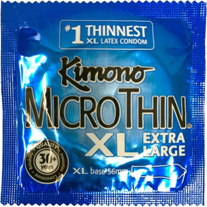Kimono MicroThin Extra Large 3pk (088032)
