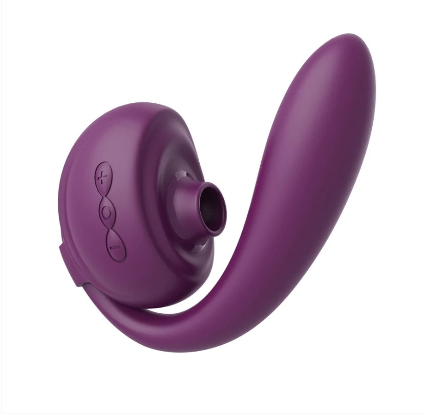 OG 3 Detachable Clitoral Sucking Vibrator Purple