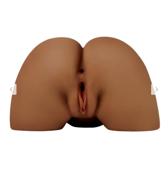 PDX Elite Shake That Ass Vibrating Mega Masturbator Brown