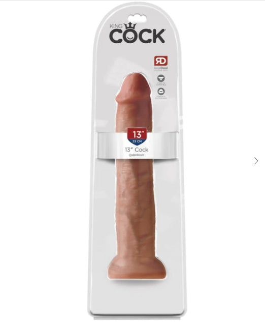 King Cock 13" Cock Tan