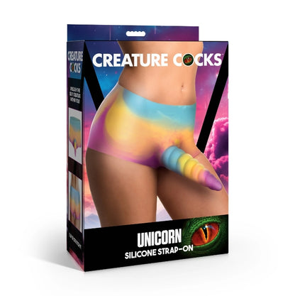 Creature Cocks - Unicorn Silicone Strap-On