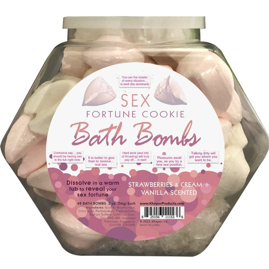 Kheper - Bath Romance - Sex Fortune Cookie Bath Bomb Fishbowl (48 Units) (Single)