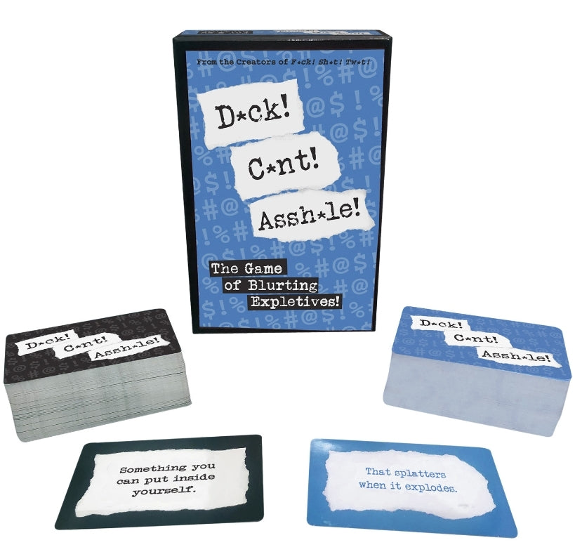 Kheper - Party Games + Novelties - D*ck! C*nt! Assh*le!