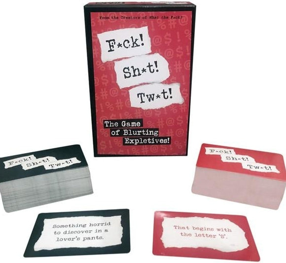 Kheper - Party Games + Novelties - F*ck! Sh*t! Tw*t!