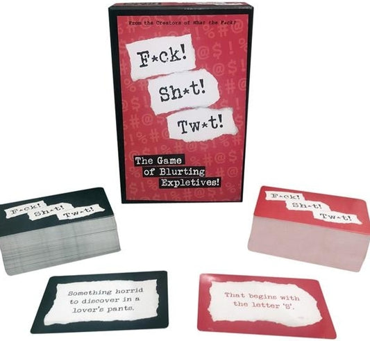 Kheper - Party Games + Novelties - F*ck! Sh*t! Tw*t!