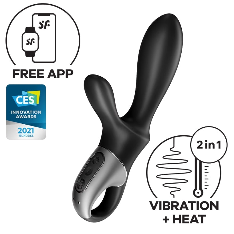 Satisfyer Heat Climax+ Black (MSRP CAD$99.95)
