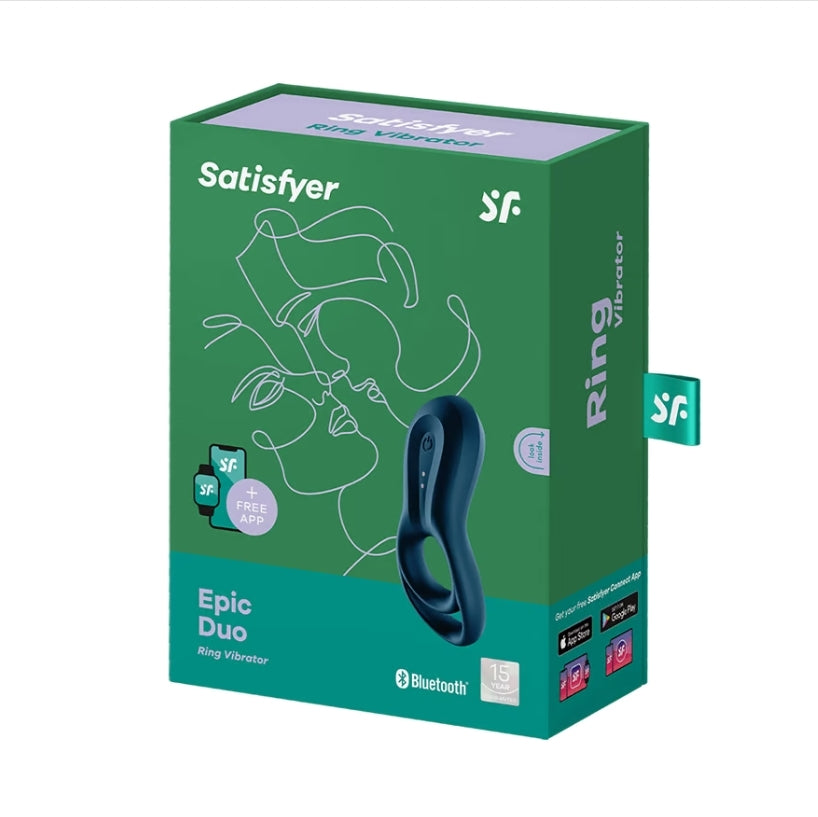 Satisfyer Epic Duo Dark Blue