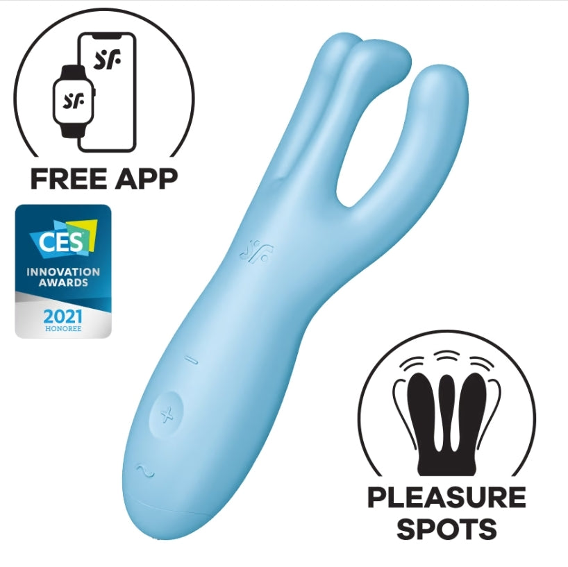 Satisfyer Threesome 4 Blue