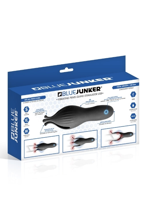 BJ Penis Head Stimulator Premium USB Black
