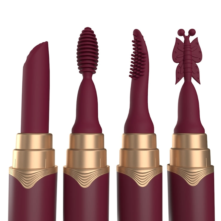 Screaming O - My Secret Premium Rechargeable Vibrating Lipstick - Merlot