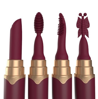 Screaming O - My Secret Premium Rechargeable Vibrating Lipstick - Merlot