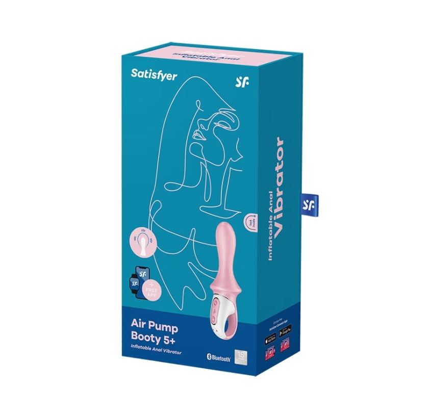 Satisfyer Air Pump Booty 5+ Pink