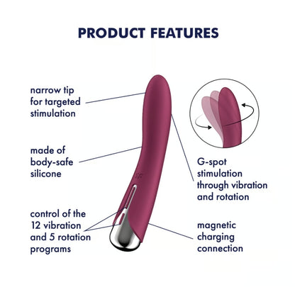 Satisfyer Spinning Vibe 1 Red