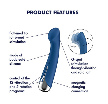 Satisfyer Spinning G Spot 1 Blue