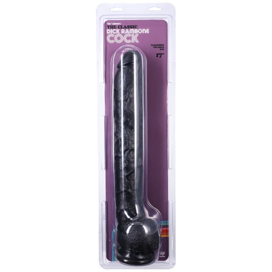 The Classic - Dick Rambone Cock 17 Inch Black