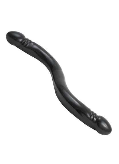 The Classic - Double Header Dong 18 Inch Smooth Black
