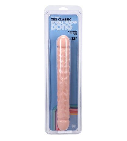 The Classic - Jr. Veined Double Header 12 Inch White