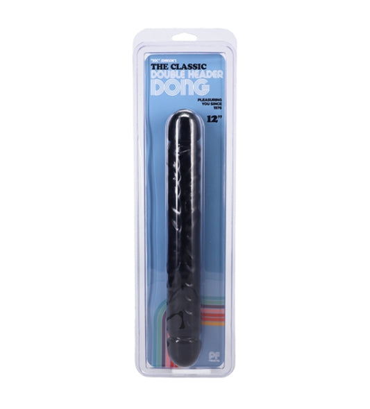 The Classic - Jr. Veined Double Header 12 Inch Black