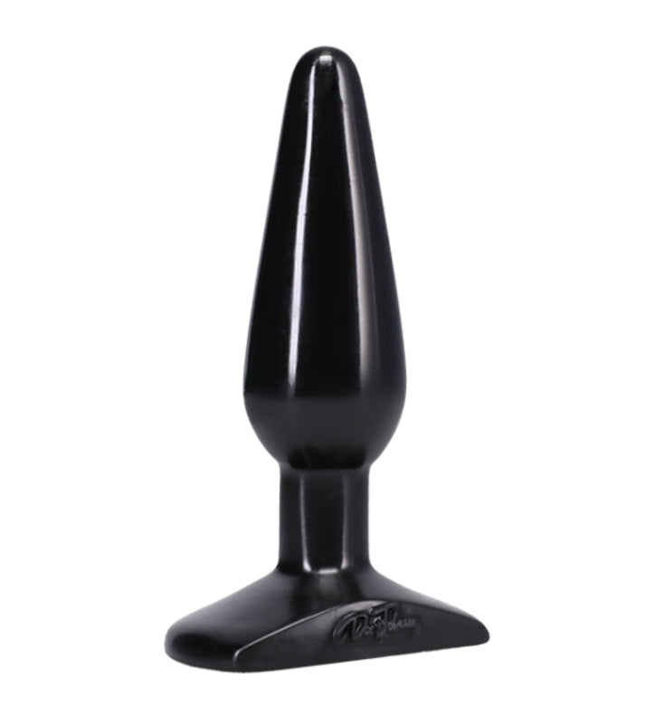 The Classic - Butt Plug Smooth Medium Blackck