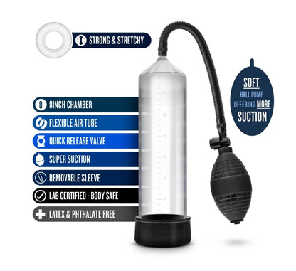 Blush - Performance - VX101 Male Enhancement Pump Clear