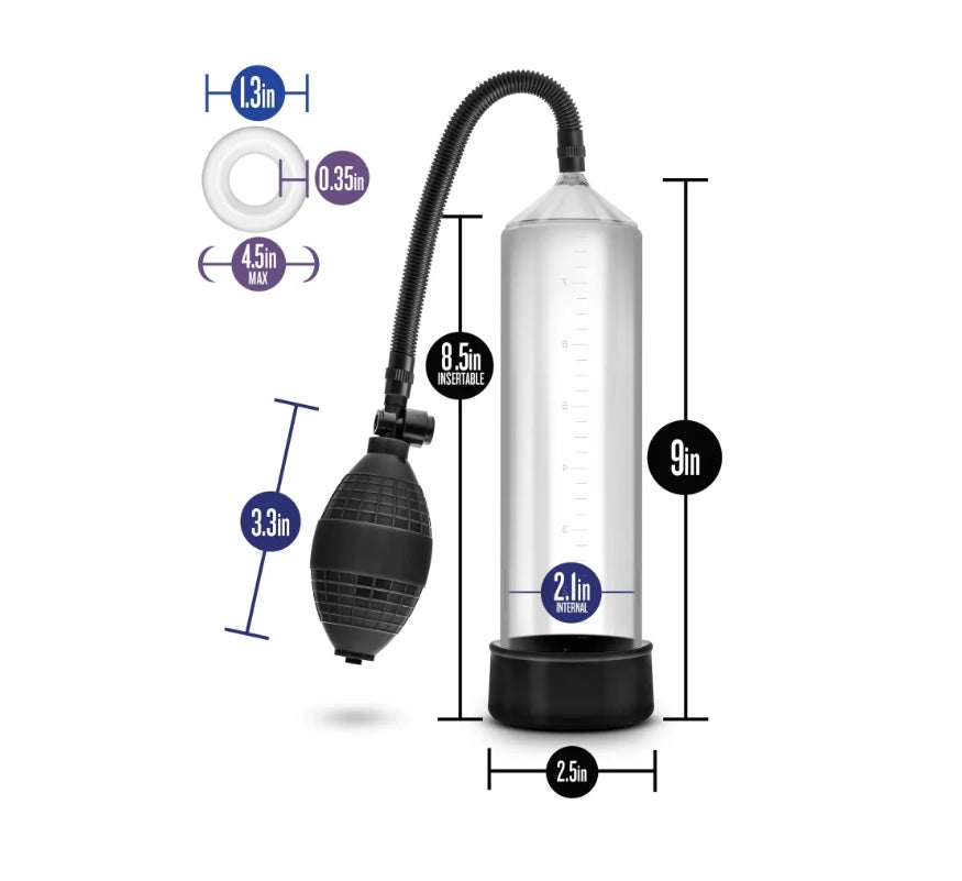 Blush - Performance - VX101 Male Enhancement Pump Clear