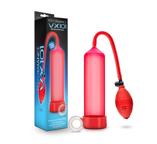 Blush - Performance - VX101 Male Enhancement Pump Red