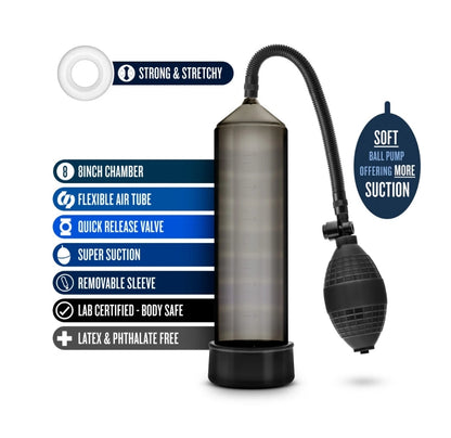 Blush - Performance - VX101 Male Enhancement Pump Black