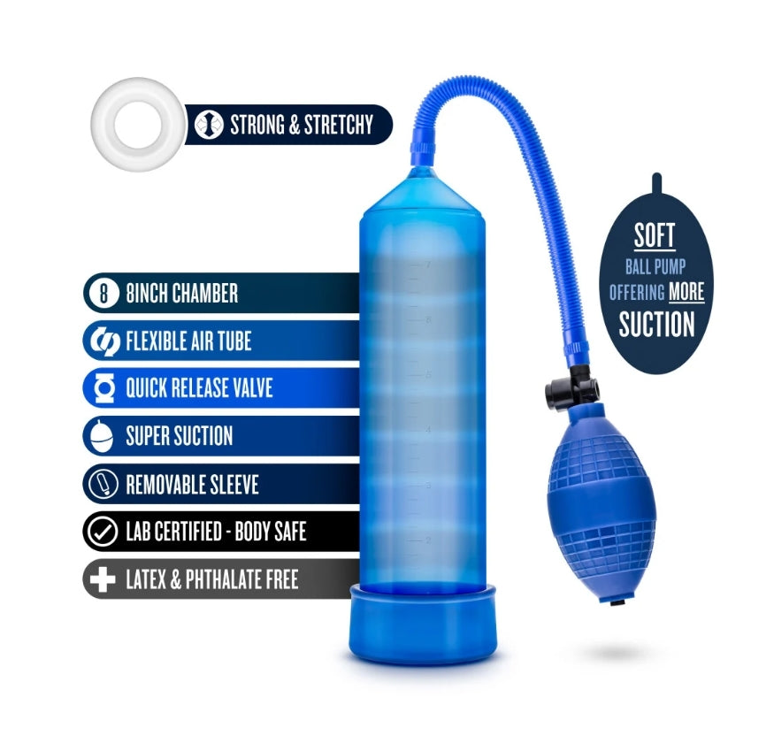 Blush - Performance - VX101 Male Enhancement Pump Blue