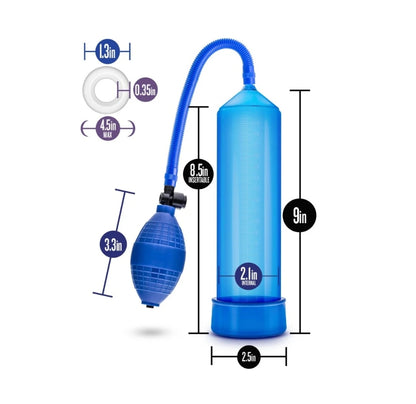 Blush - Performance - VX101 Male Enhancement Pump Blue