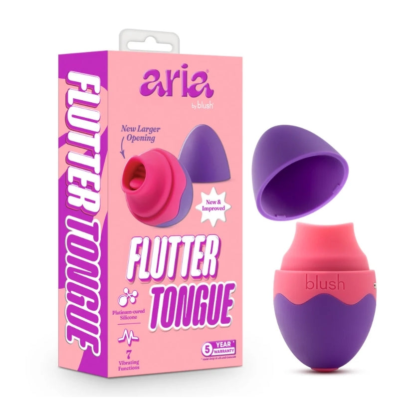 Blush - Aria - Flutter Tongue - Purple