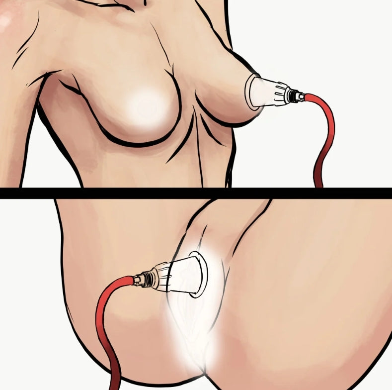 Blush - Temptasia - Beginner's Clitoral Pumping System - Black
