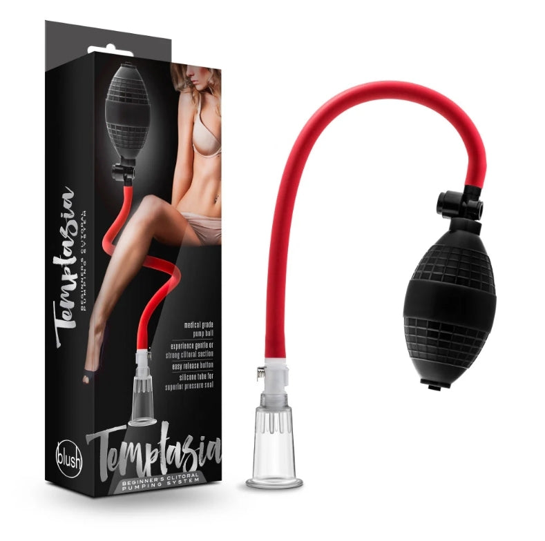 Blush - Temptasia - Beginner's Clitoral Pumping System - Black