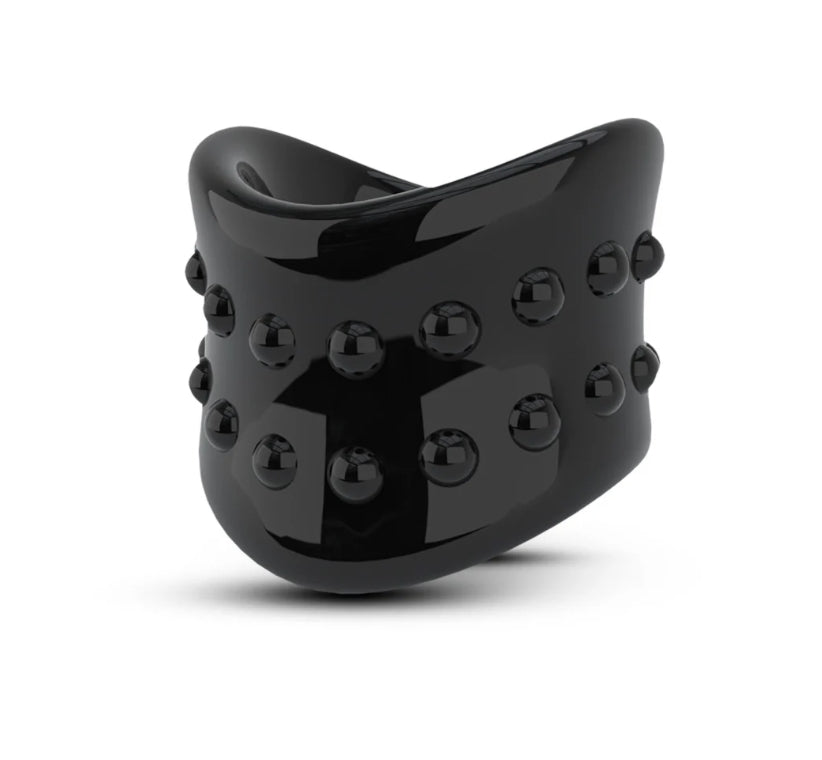 Blush - Stay Hard - Beef Ball Stretcher X Long- 1.5" Diameter- Black