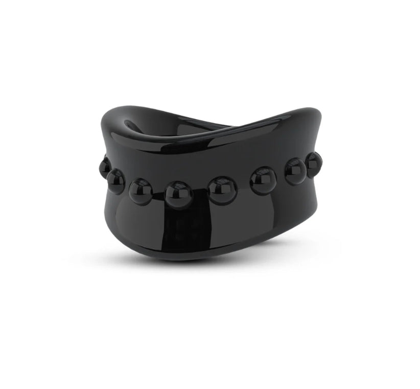 Blush - Stay Hard - Beef Ball Stretcher - 1.5 Inch Diameter - Black