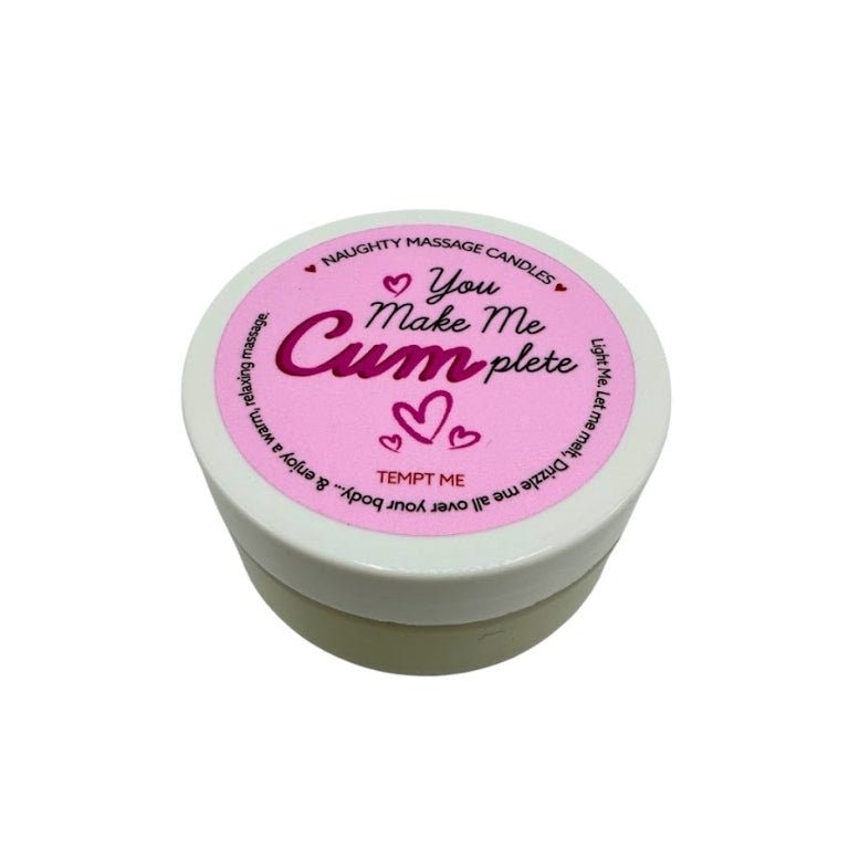 Kama - Valentine's Mini Massage Candle "You Make Me Cumplete"
