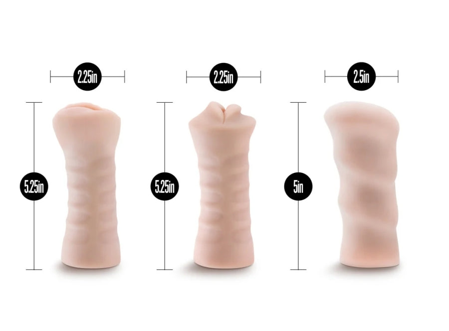 Blush - M for Men- 3-Pac Self-Lubricating Vibrating Stroker Sleeve Kit