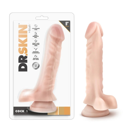 Blush - Dr. Skin - Cock 1 - 9 Inch - Beige