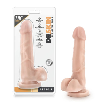 Blush - Dr. Skin - Realistic Cock - Basic 7 - Beige