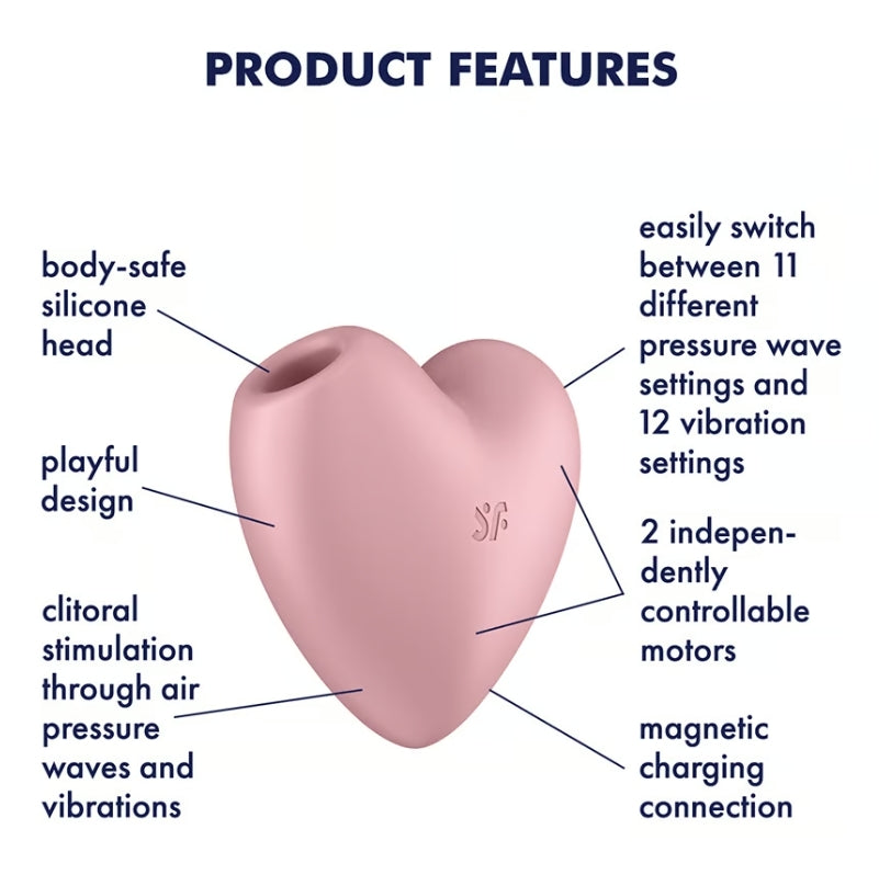 Satisfyer Cutie Heart Pink