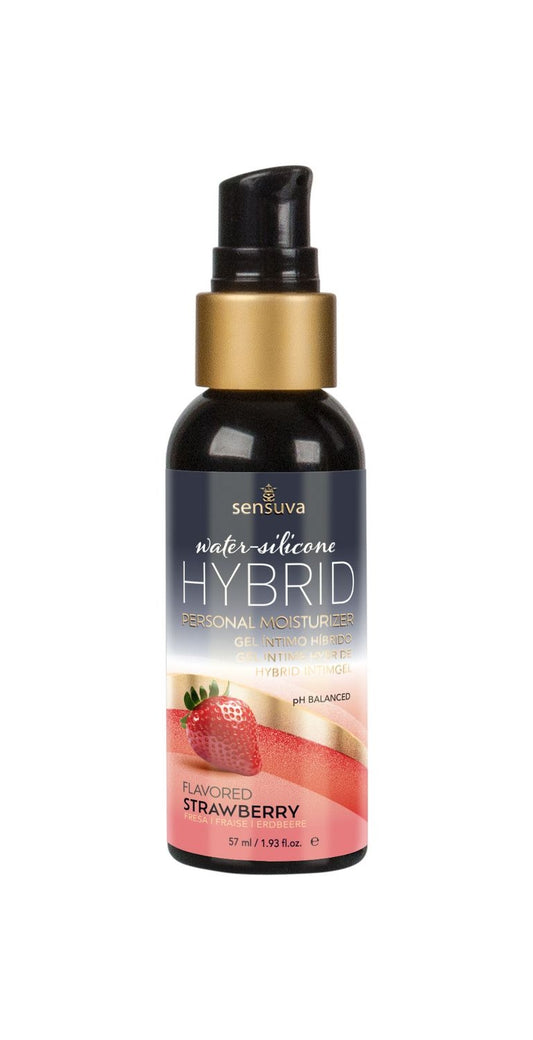 Sensuva - Hybrid Personal Moisturizer - Strawberry 2 fl. oz. Bottle
