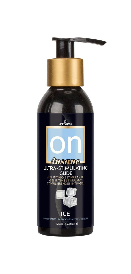 Sensuva - Ultra-Stimulating ON Insane Ice Personal Moisturizer 4 fl.oz. Bottle